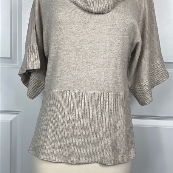 Ann Taylor Loft cowl Dolman sweater shirt sleeve - Picture 5 of 14